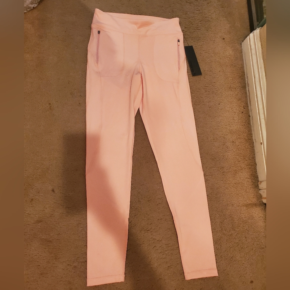 Light Pink High-Waisted Leggings